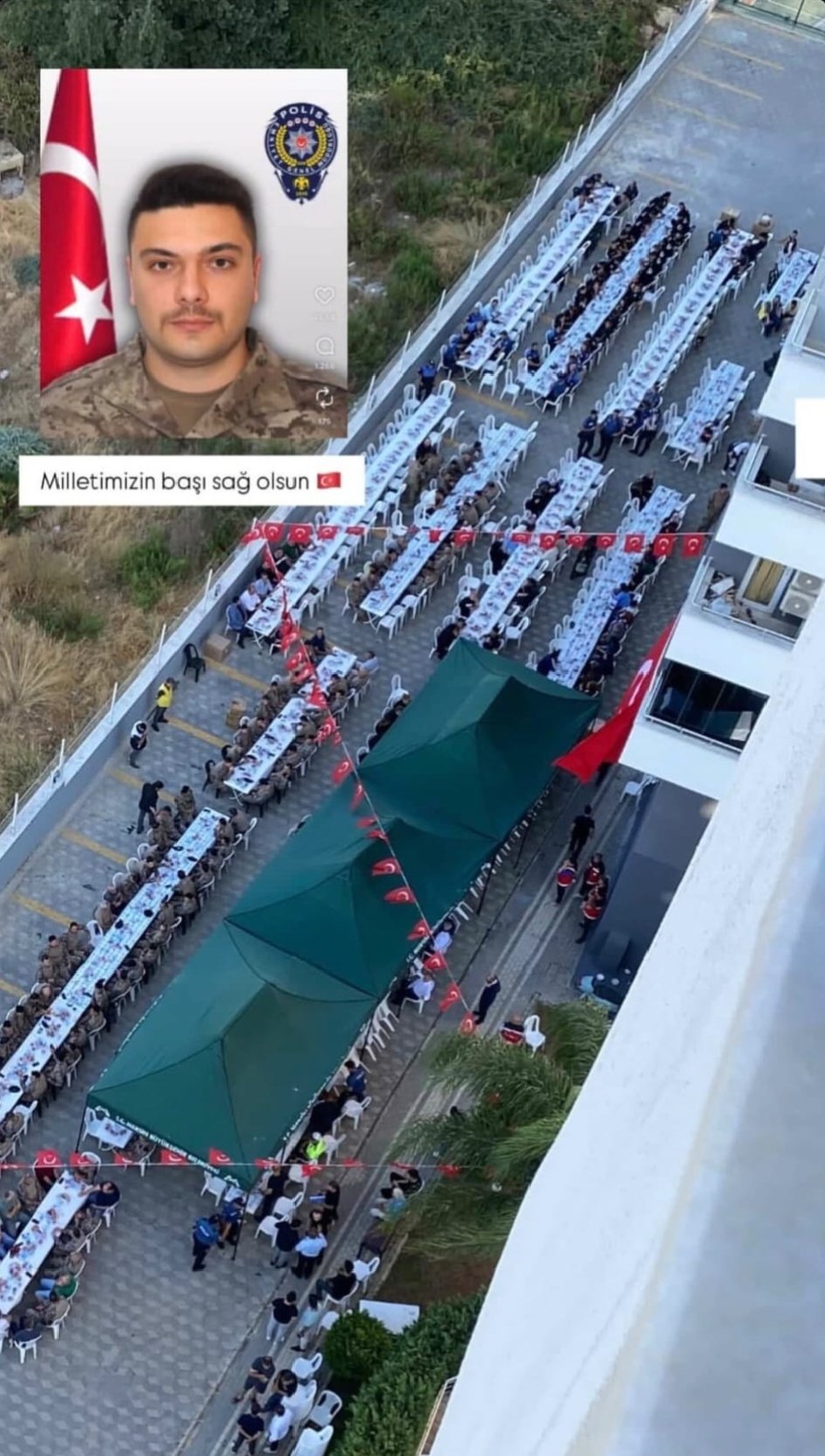 MERSİN’DE ŞEHİT POLİS DUALARLA ANILDI 