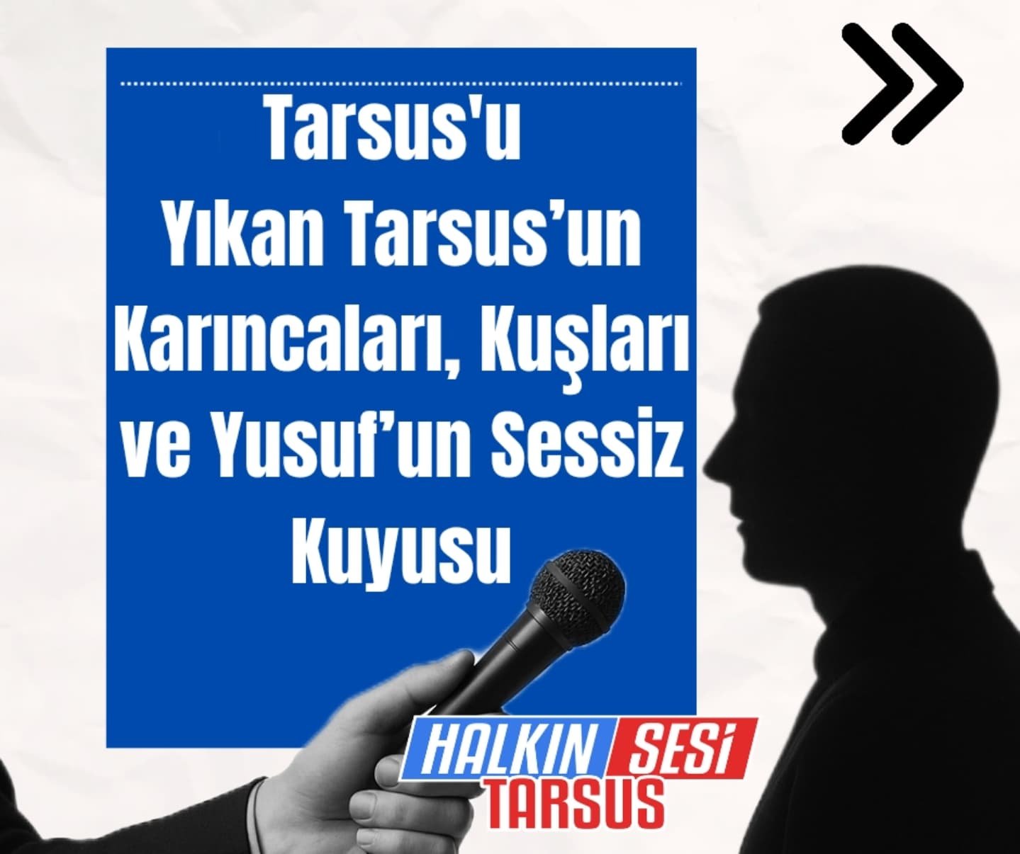 Tarsus’un Karıncaları, Kuşları ve Yusuf’un Sessiz Kuyusu