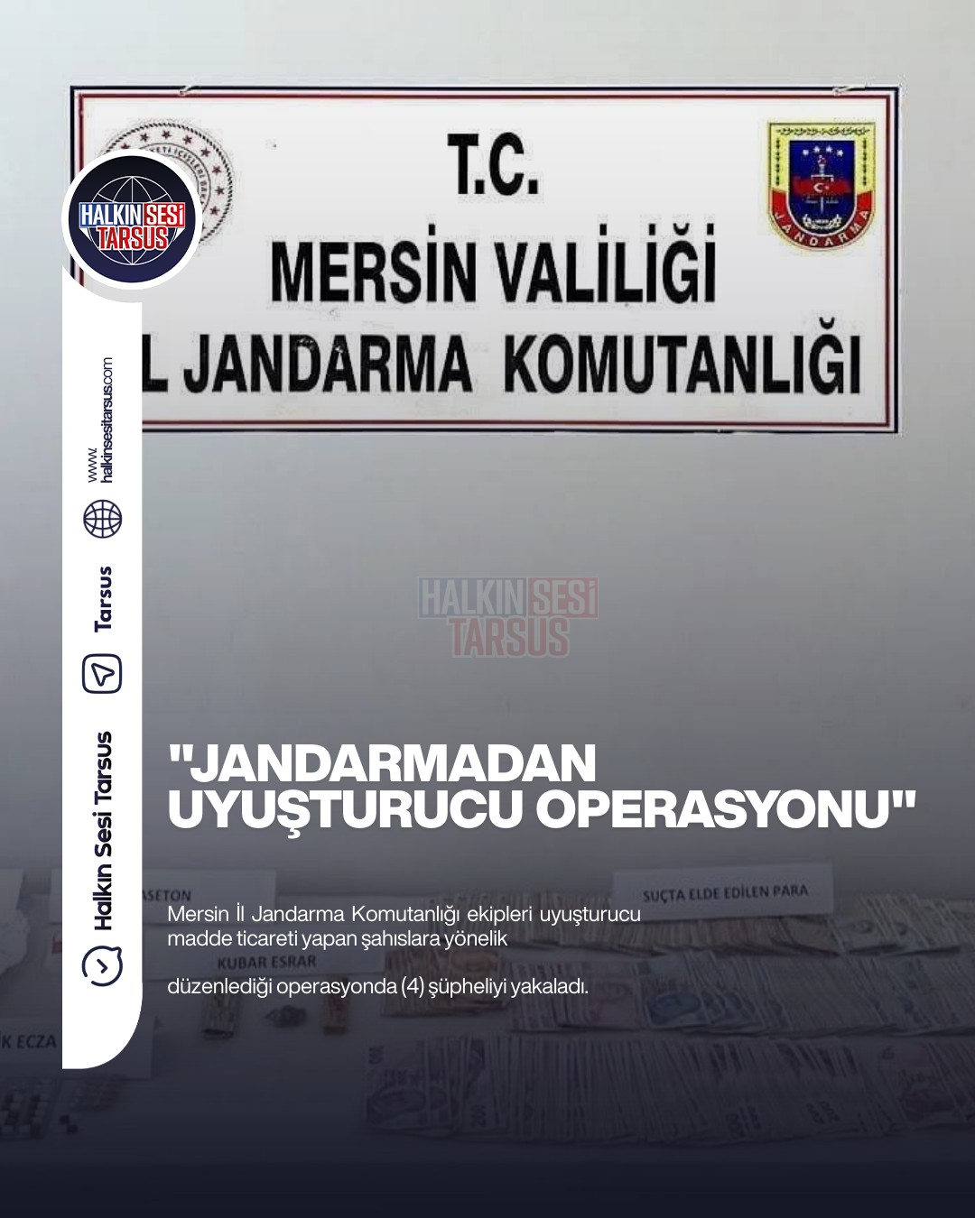 JANDARMADAN UYUŞTURUCU OPERASYONU