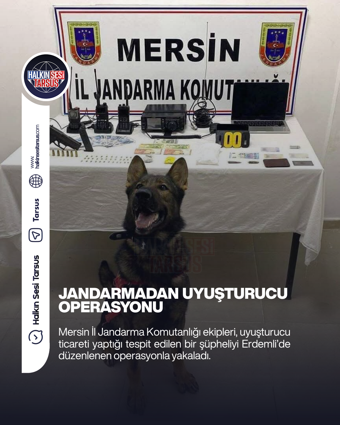JANDARMADAN UYUŞTURUCU OPERASYONU