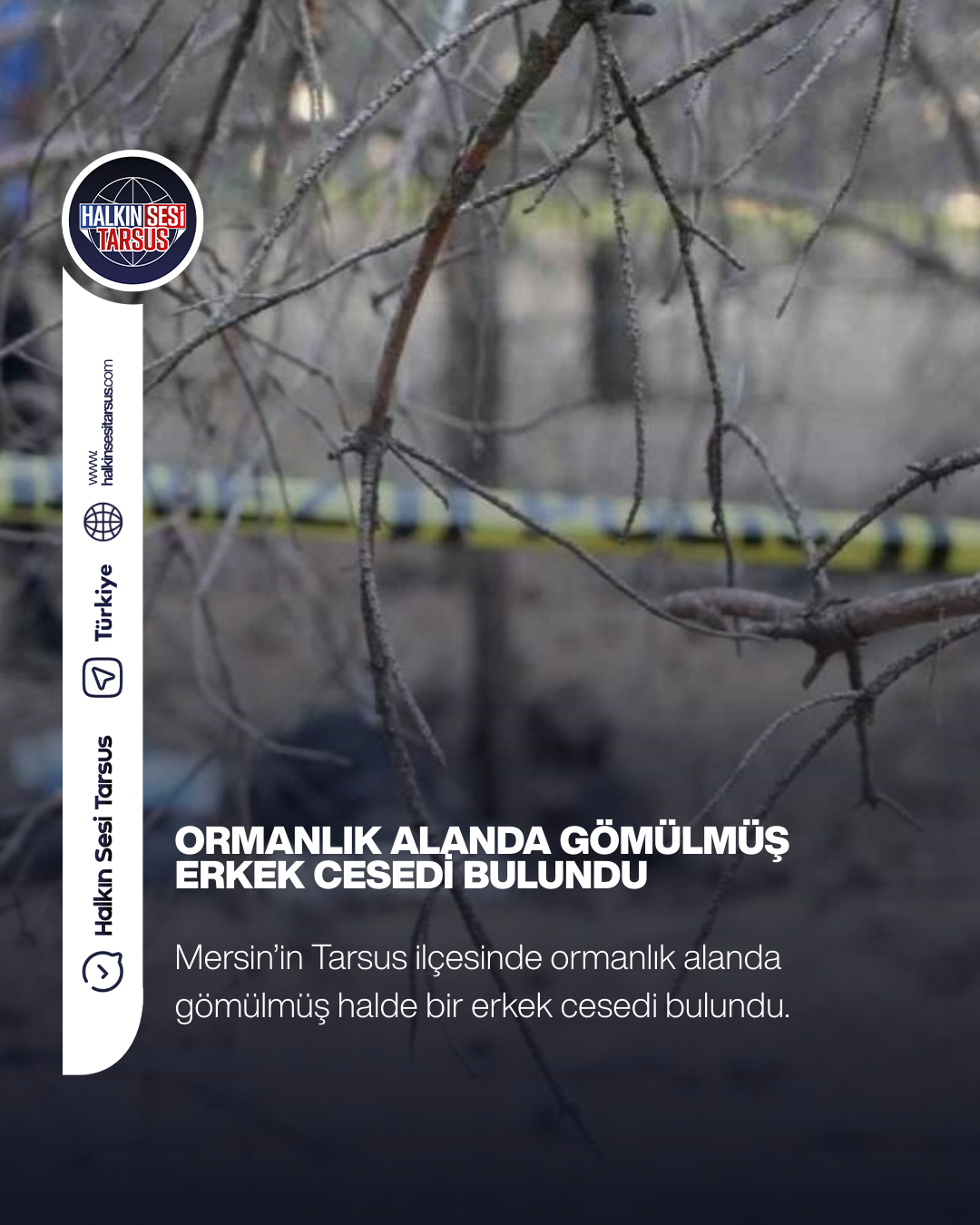 Ormanlık Alanda Gömülmüş Erkek Cesedi Bulundu