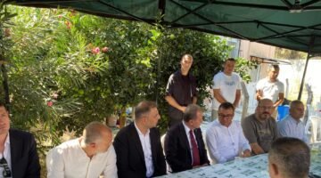 Başkan Seçer’den İlçe Başkanına Taziye Ziyareti