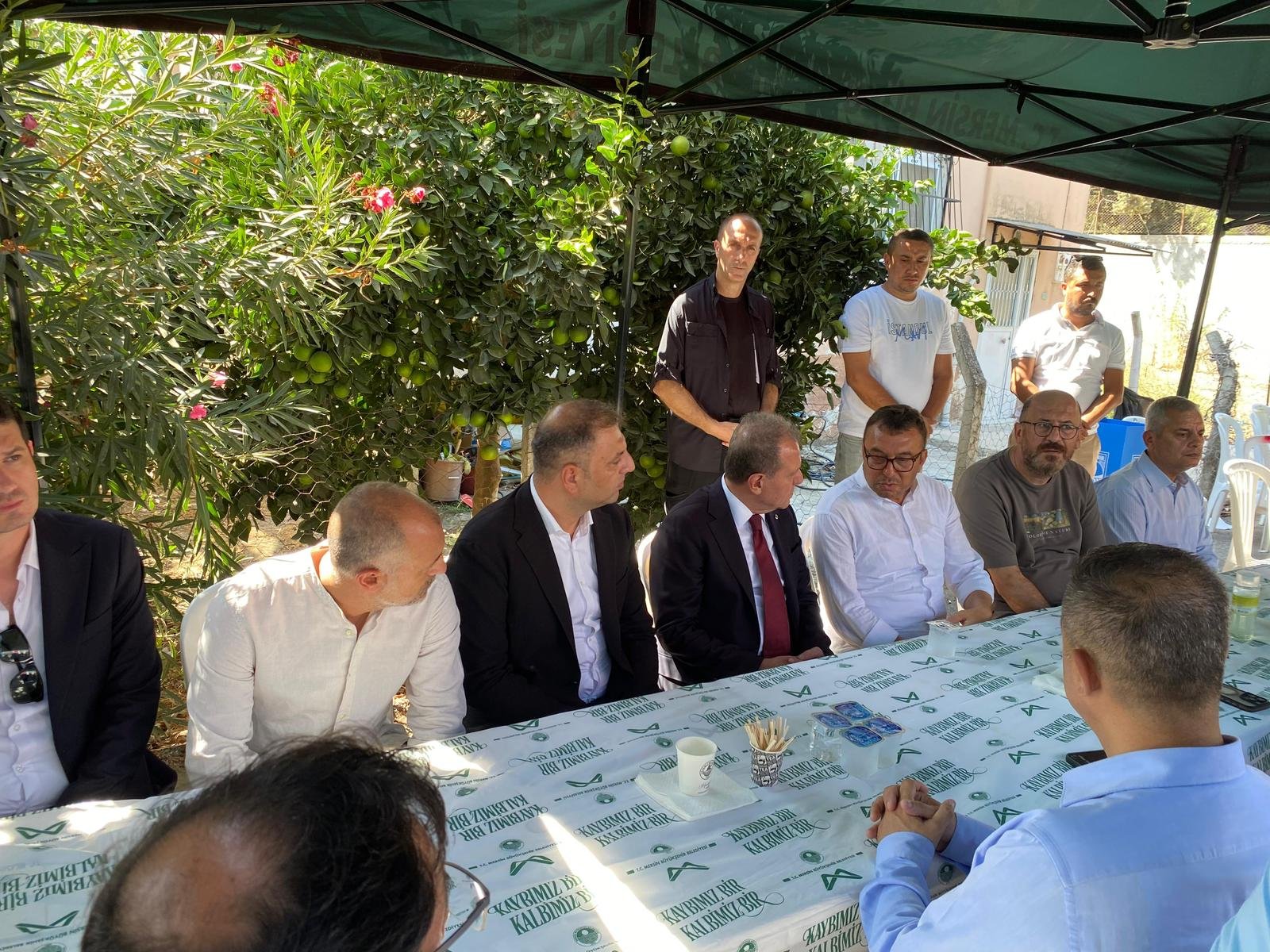 Başkan Seçer’den İlçe Başkanına Taziye Ziyareti