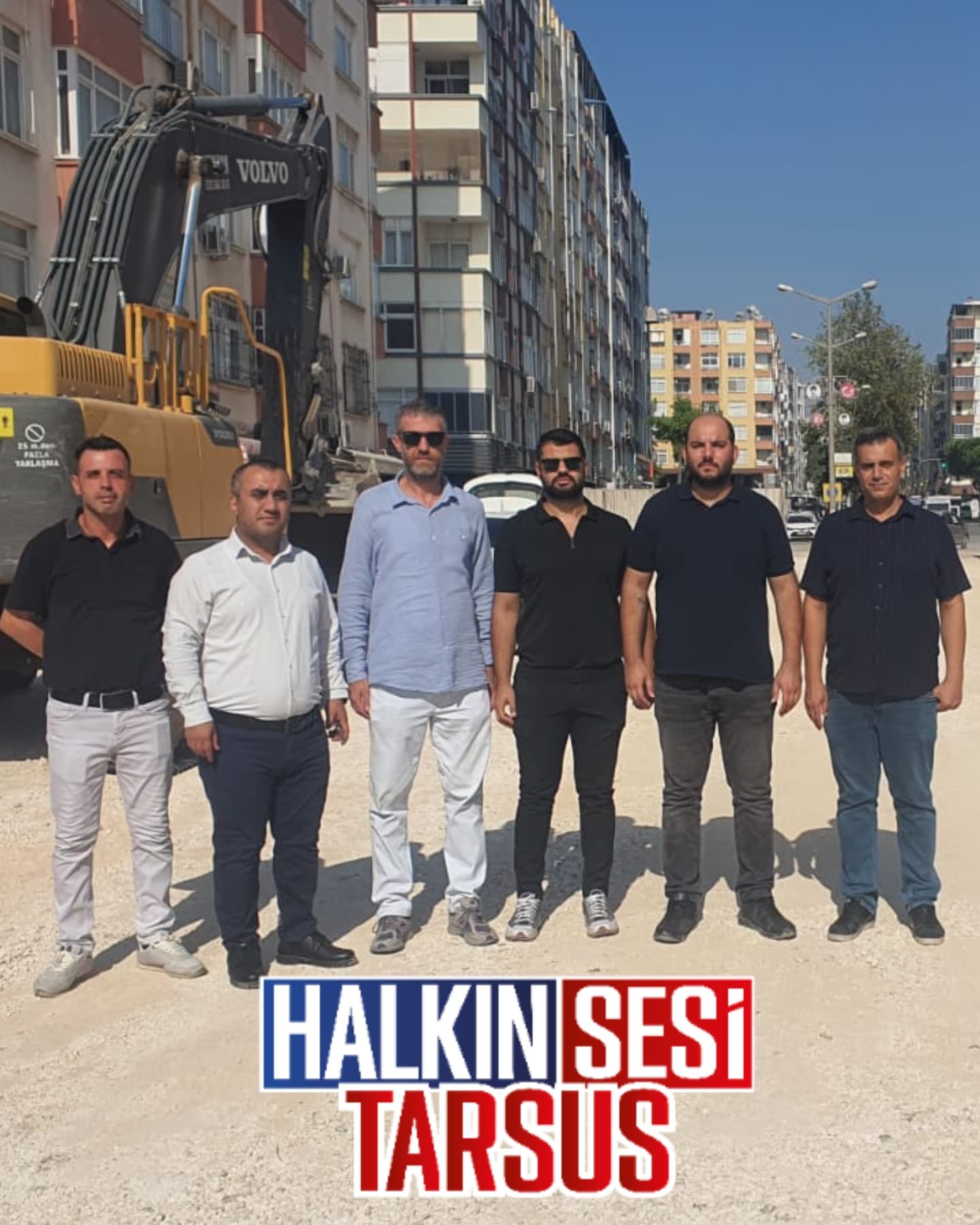 Tarsus Sunay Atilla üst geçidinin yıkım işleminin birinci etabı tamamlandı