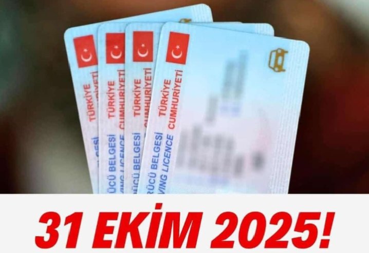 Ehliyet yenilemede son tarih belli oldu