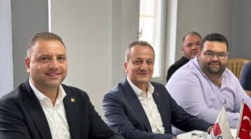 CHP’de Dayanışma Ziyareti: Koral Ömür’den Yusuf Tıbık’a Destek