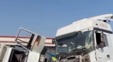 Kontrolsüz Kavşakta Zincirleme Tır Kazası