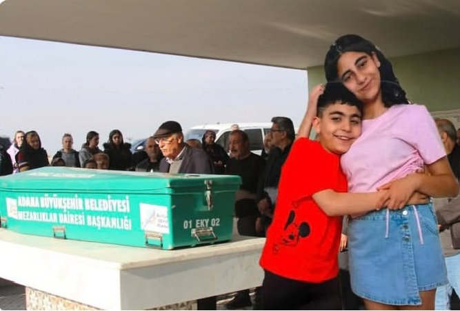 katledilen kardeşler yan yana toprağa verildi