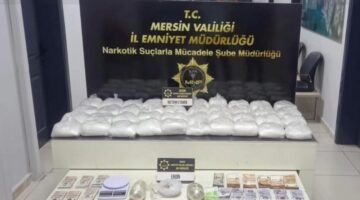 Mersin’de 40 kilo uyuşturucu ve milyonluk döviz ele geçirildi