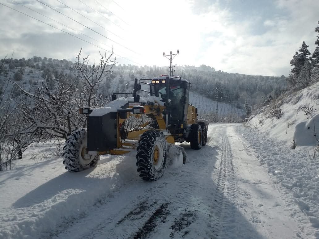 Mersin, kar ile mücadeleye hazır