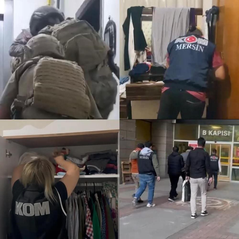 Mersin’de Haraç Çetesine Darbe: 8 Tutuklama