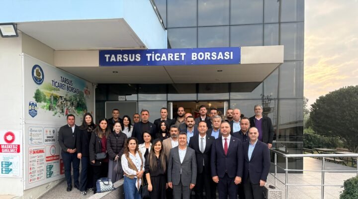 CHP Tarsus İlçe Başkanı Yusuf Tıbık’tan Tarsus Ticaret Borsası’na Ziyaret