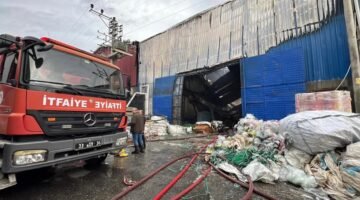 Mersin’deki depo yangını kontrol altına alındı