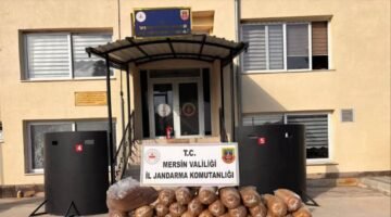 Tarsus’ta 335 kilo kaçak tütün ele geçirildi