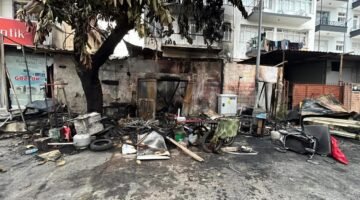 Mersin’de kundaklanan evde 58 yaşındaki kişi ağır yaralandı