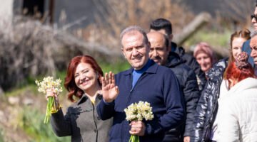 BAŞKAN SEÇER VE MERAL SEÇER ‘4. NERGİS ŞENLİĞİ’NE KATILDI