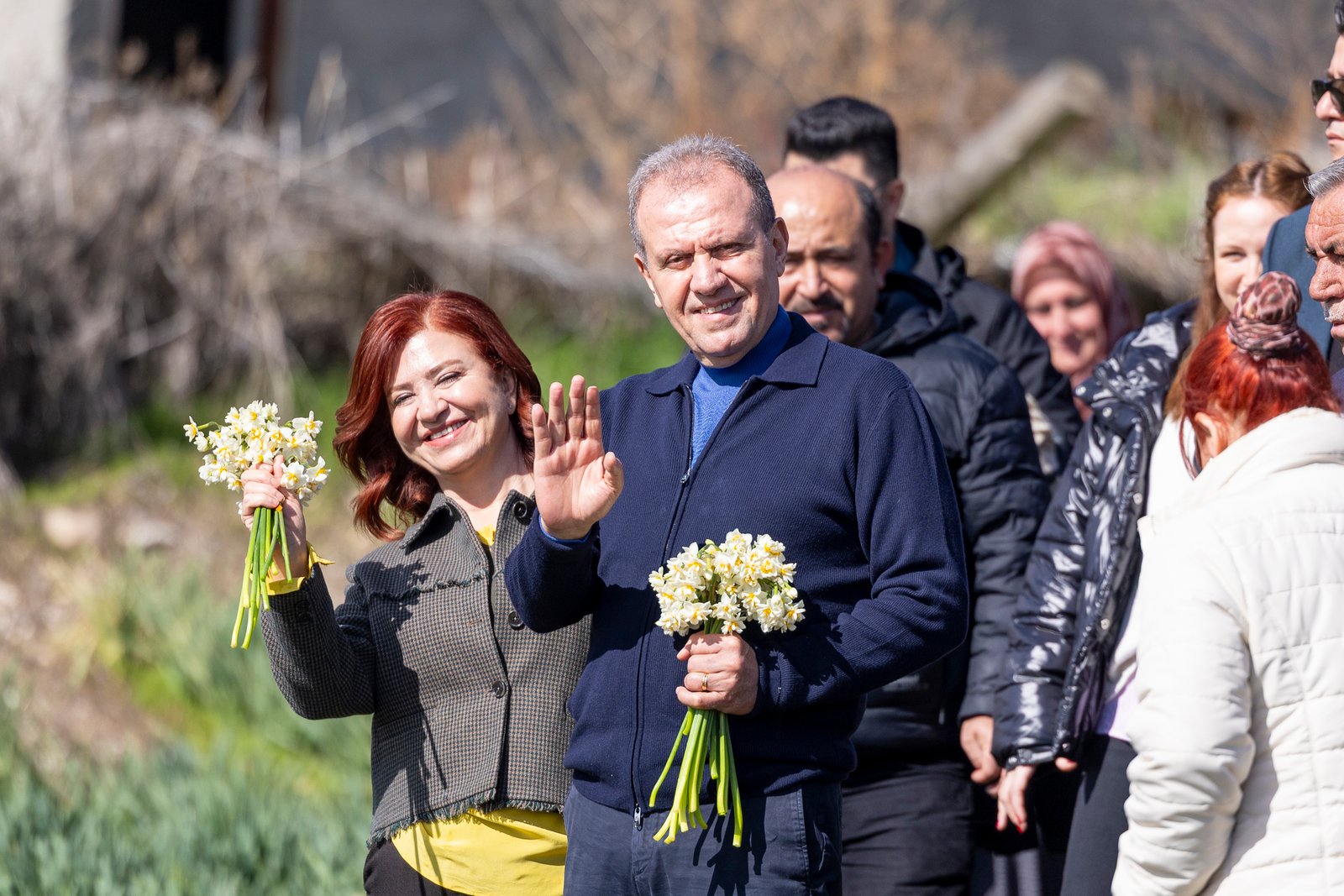 BAŞKAN SEÇER VE MERAL SEÇER ‘4. NERGİS ŞENLİĞİ’NE KATILDI