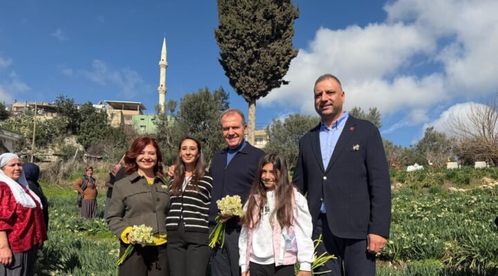 Seçer Sayesinde Tarsus Buram Buram Nergis Koktu