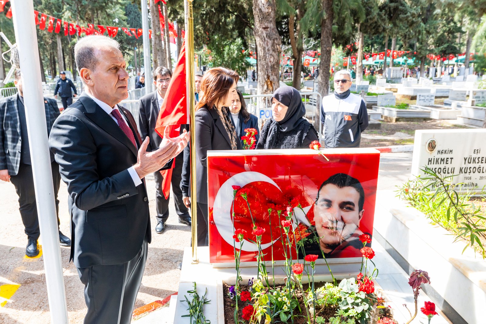 BAŞKAN SEÇER, ‘18 MART ŞEHİTLERİ ANMA GÜNÜ VE ÇANAKKALE DENİZ ZAFERİ’NİN 111. YIL DÖNÜMÜ PROGRAMINA KATILDI