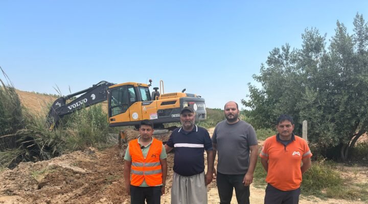 Karayayla’da Çiftçi Yollarına Büyükşehir Dokunuşu