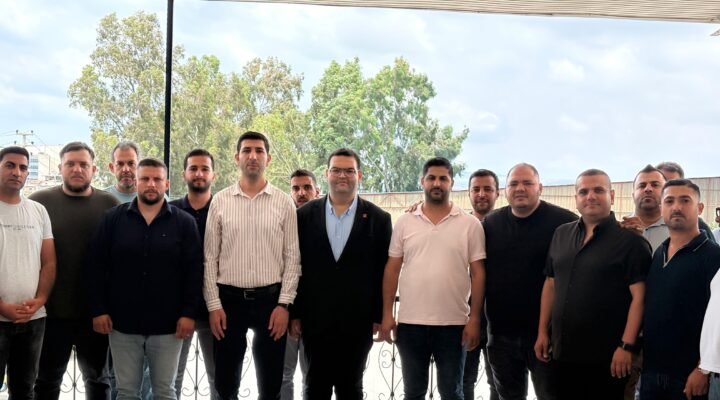 CHP Tarsus Gençlik Kolları’ndan Aytaç Yıldız’a Ziyaret