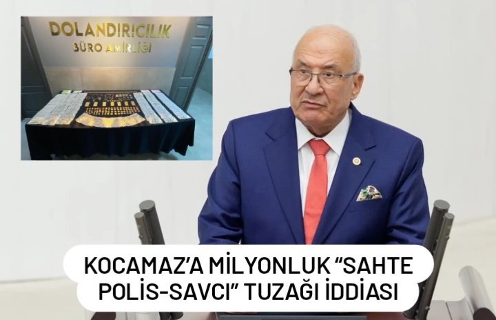 Kocamaz’a Milyonluk “Sahte Polis-Savcı” Tuzağı İddiası