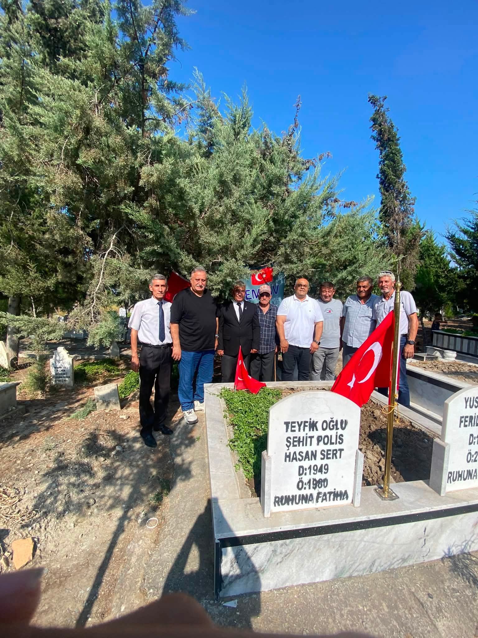 EMŞAV Tarsus İlçe Başkanlığından Şehit Polis Memuru Hasan Sert İçin Anma Programı