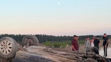 Tarsus’ta takla atan otomobil hurdaya döndü: 1 kişi yaşamını yitirdi