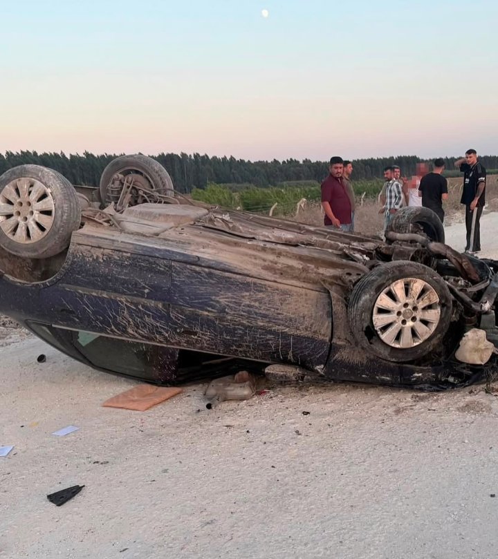 Tarsus’ta takla atan otomobil hurdaya döndü: 1 kişi yaşamını yitirdi
